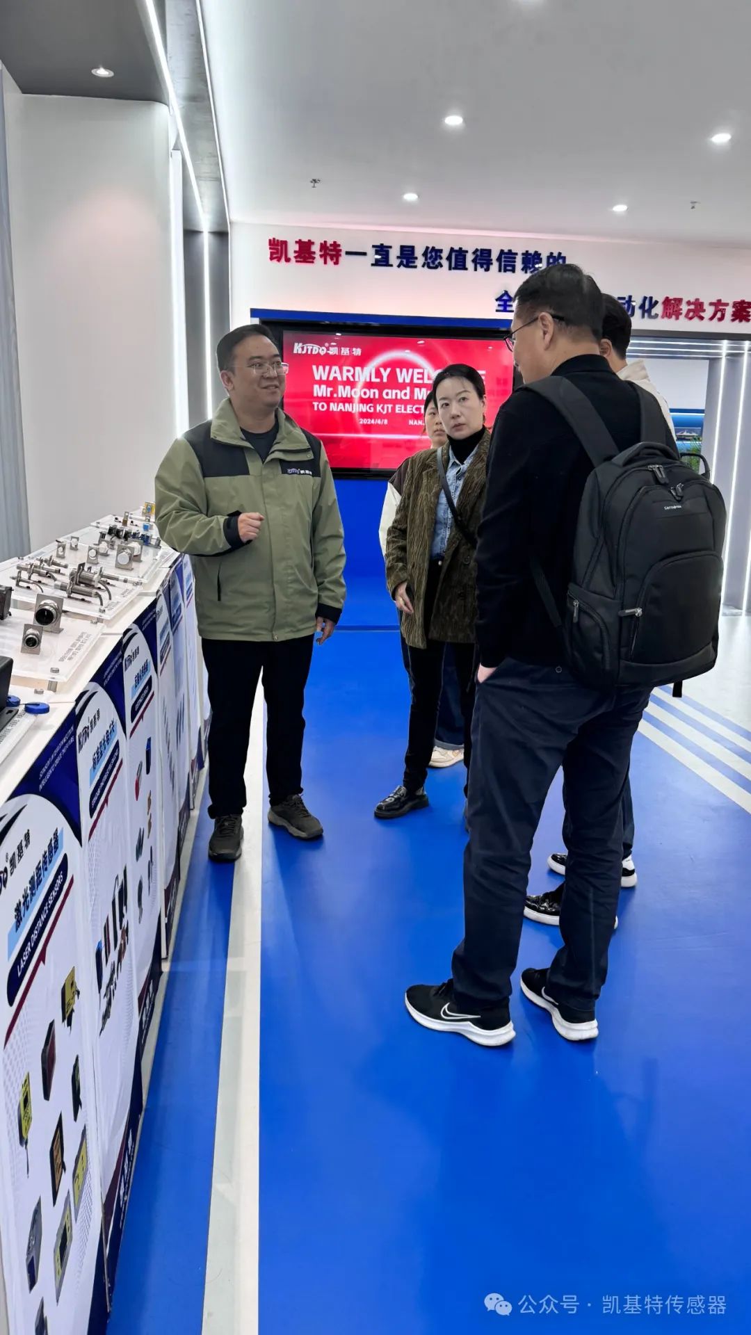 企業(yè)動態(tài) | 凱基特迎來美國客戶，共謀傳感器業(yè)務(wù)深入合作